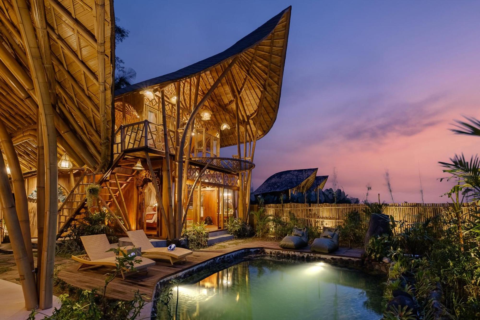 Arapan Ubud Eco Villa Bagian luar foto