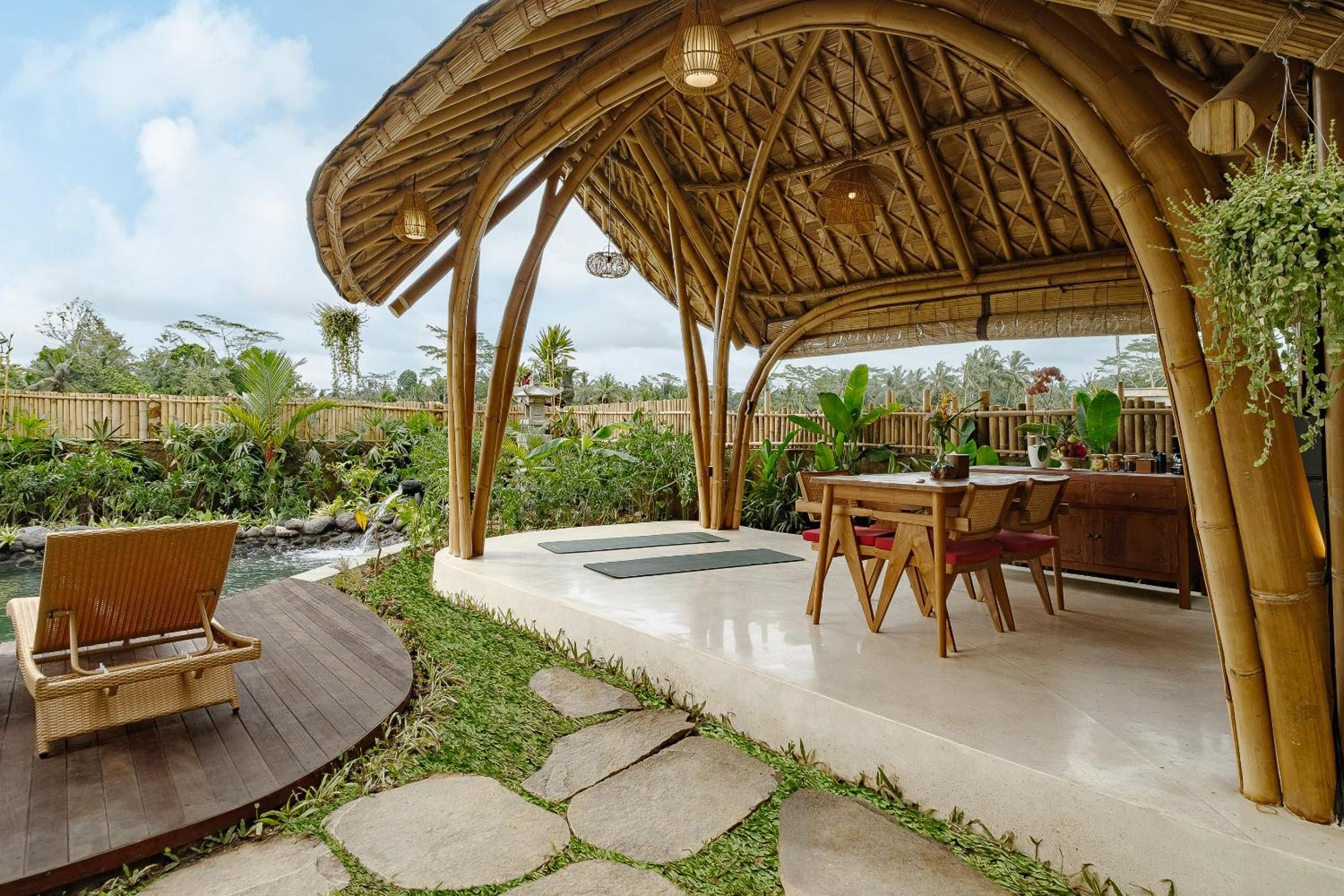 Arapan Ubud Eco Villa Bagian luar foto