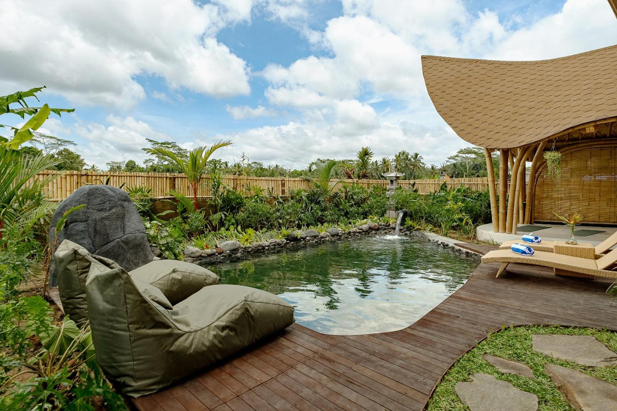 Arapan Ubud Eco Villa Bagian luar foto