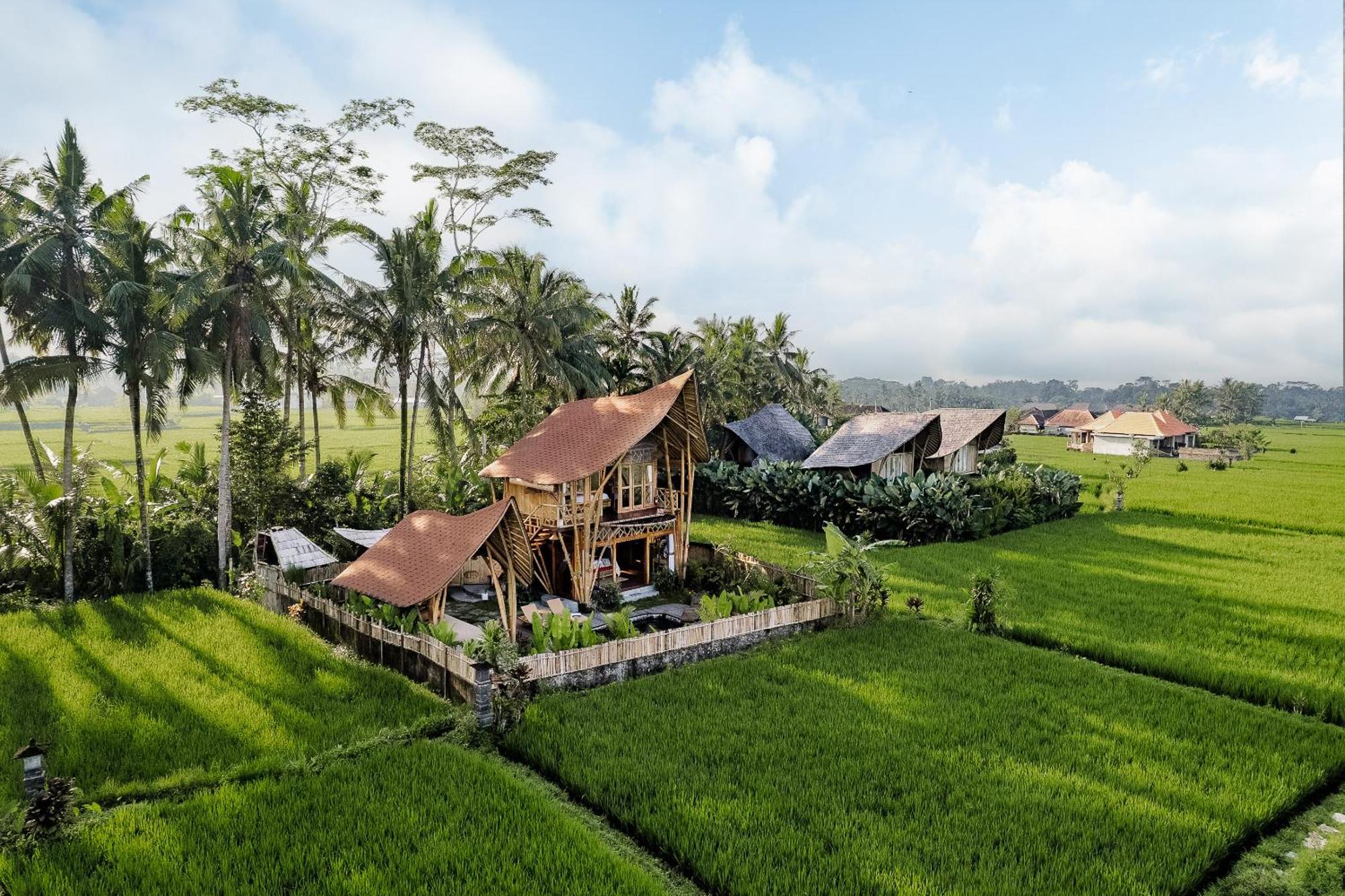 Arapan Ubud Eco Villa Bagian luar foto